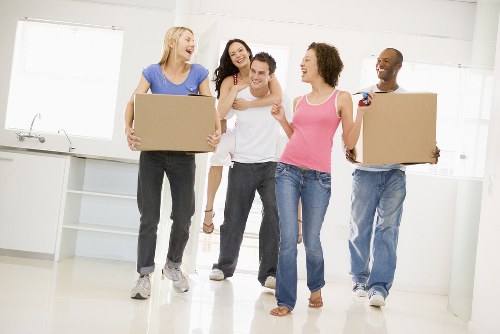 Man and van removals service in Lamorbey with a local moving van