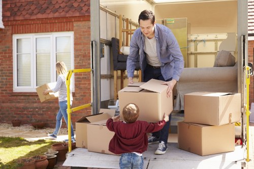 Local removal van service for homes in Lamorbey