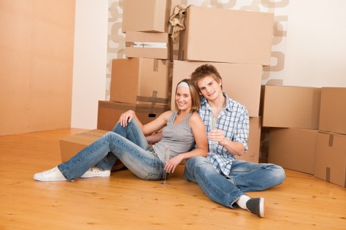 Business relocation planning and loading for Lamorbey premises