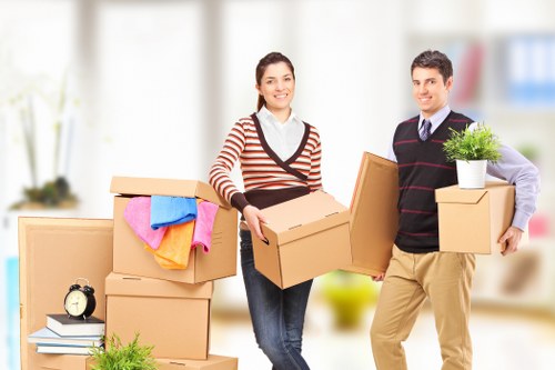 Local office movers handling access and parking challenges in Lamorbey