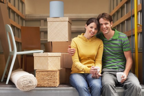 Commercial move preparation and transport in Lamorbey