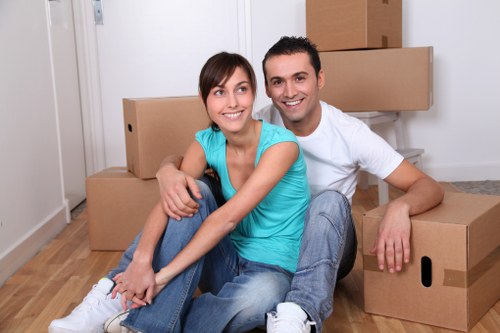 Moving day preparation for a property in Lamorbey